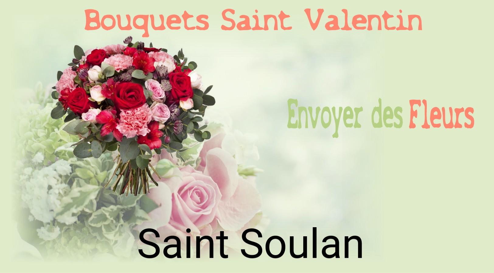 Roses de Saint-Valentin livrées à Saint-Soulan